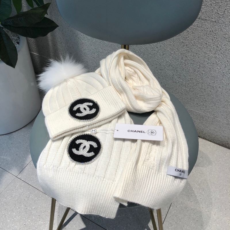 Chanel Caps Scarfs